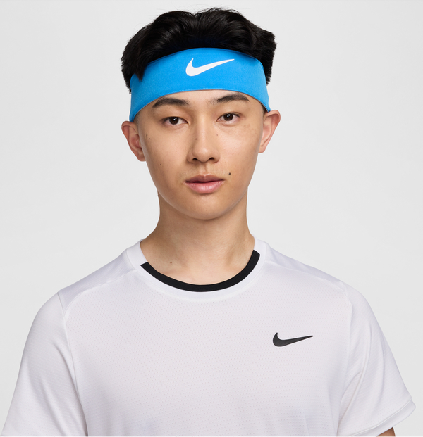 Opaska tenisowa na głowę NikeCourt - Niebieski
