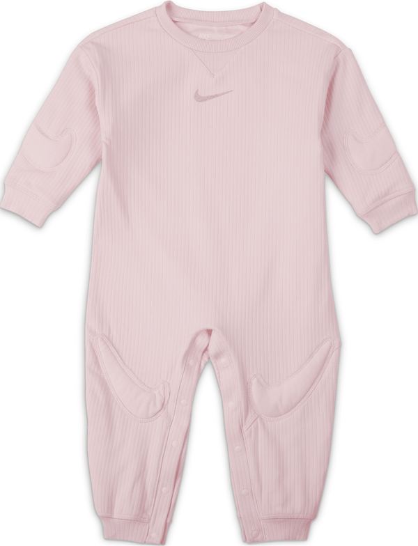 Pajacyk z kapturem dla niemowląt Nike „Ready, Set” - Różowy
