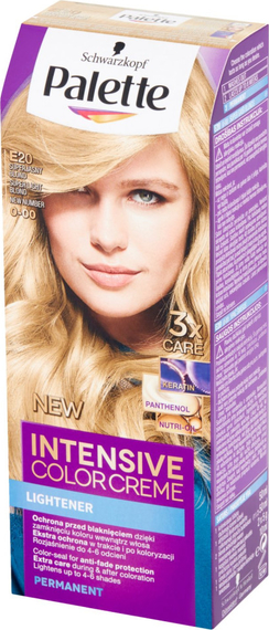 Palette Intensive Color Creme Farba Do Włosów Superjasny Blond E20