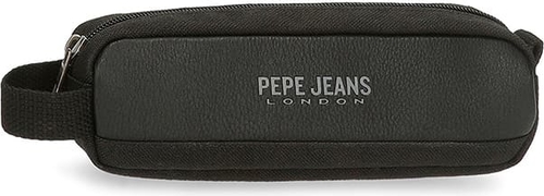 Pepe Jeans Piórnik w kolorze czarnym - 19 x 5 x 3,5 cm