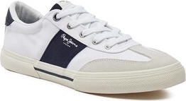 Pepe Jeans Sneakersy Kenton Strap M PMS31042 Biały