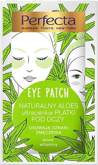 Perfecta Eye Patch Zielone- płatki na cienie pod oczami 2szt