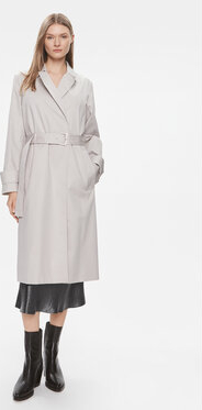 Płaszcz Calvin Klein bez kaptura w stylu casual