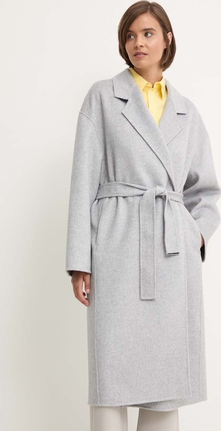 Płaszcz Calvin Klein w stylu klasycznym bez kaptura