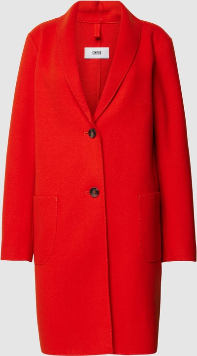 Płaszcz Cinque w stylu casual bez kaptura
