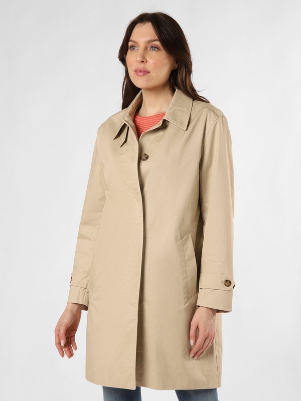 Płaszcz Gant z bawełny krótki w stylu klasycznym
