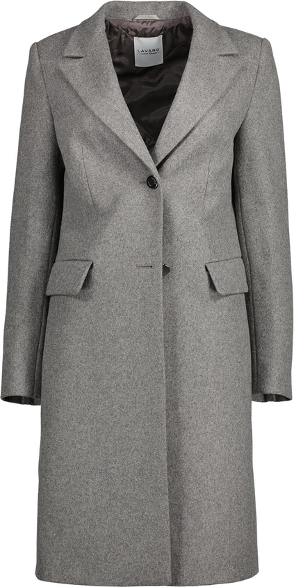 Płaszcz Lavard z tkaniny taliowana w stylu casual