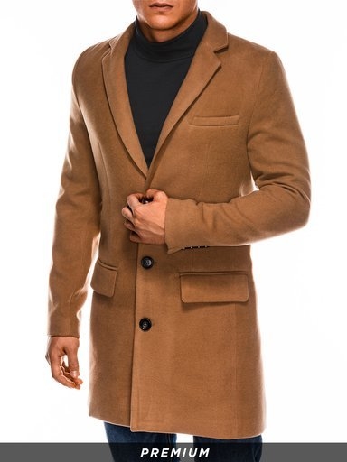 Płaszcz męski Ombre w stylu casual