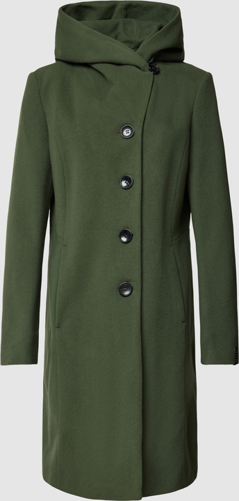 Płaszcz Milo Coats w stylu casual z kapturem