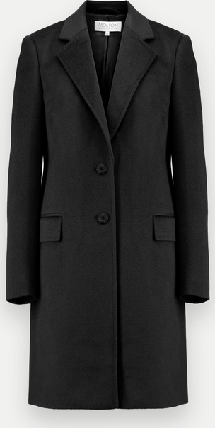 Płaszcz Molton z wełny bez kaptura w stylu casual