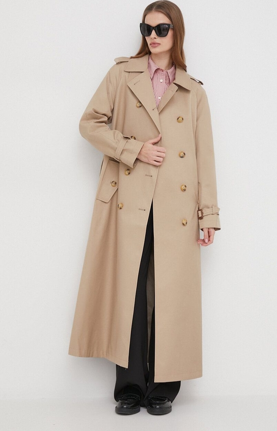 Płaszcz Ralph Lauren w stylu klasycznym oversize