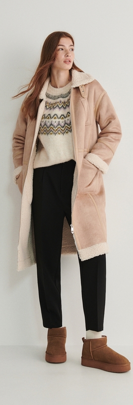 Płaszcz Reserved w stylu casual