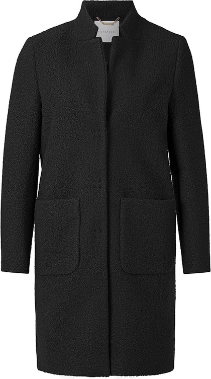 Płaszcz Rich & Royal krótki bez kaptura w stylu casual