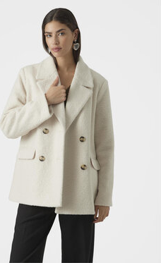 Płaszcz Vero Moda w stylu casual przejściowa bez kaptura