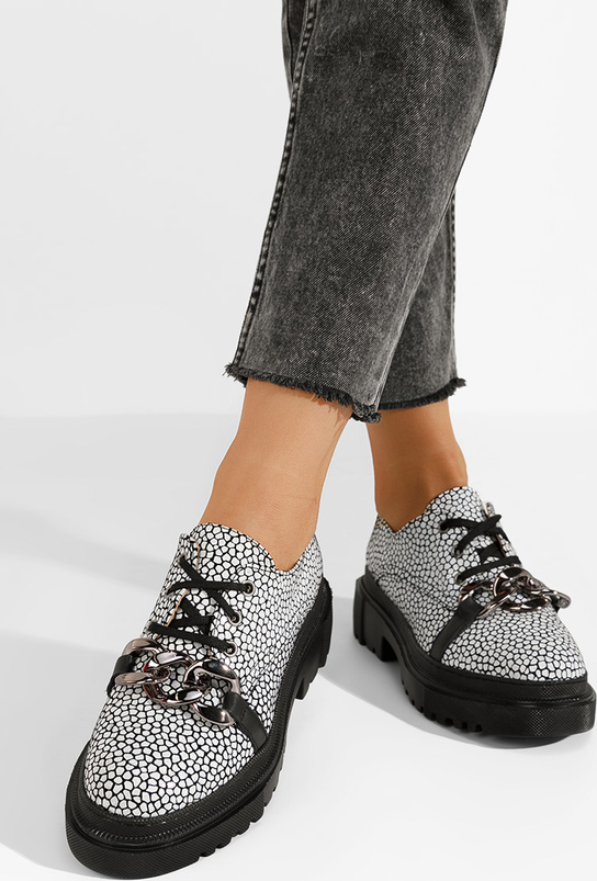Półbuty Zapatos sznurowane w stylu casual