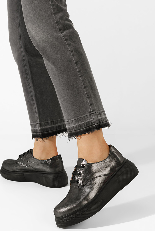 Półbuty Zapatos w stylu casual sznurowane