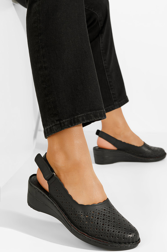 Półbuty Zapatos w stylu casual z płaską podeszwą
