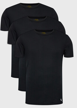 Polo Ralph Lauren Komplet 3 t-shirtów 714830304014 Czarny Regular Fit