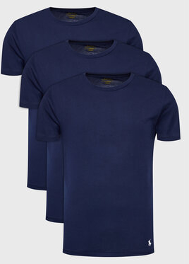 Polo Ralph Lauren Komplet 3 t-shirtów 714830304015 Granatowy Regular Fit