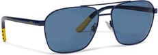 Polo Ralph Lauren Okulary przeciwsłoneczne 0PH3140 939480 Granatowy
