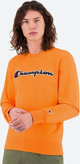 Pomarańczowa bluza Champion