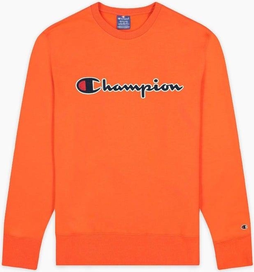 Pomarańczowa bluza Champion w sportowym stylu