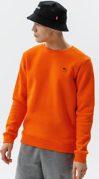 Pomarańczowa bluza Confront w sportowym stylu