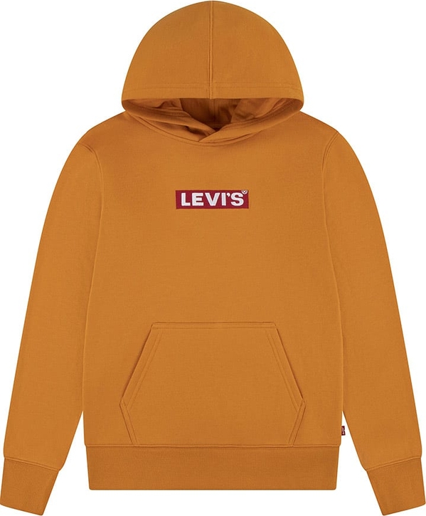 Pomarańczowa bluza dziecięca Levis dla chłopców