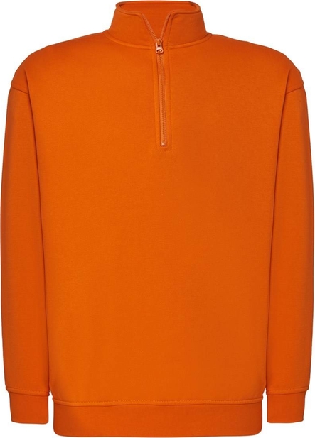 Pomarańczowa bluza JK Collection z bawełny w stylu casual
