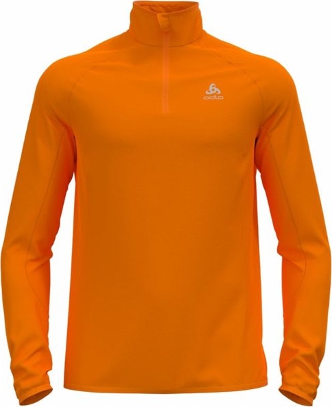 Pomarańczowa bluza ODLO w sportowym stylu