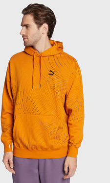 Pomarańczowa bluza Puma w sportowym stylu