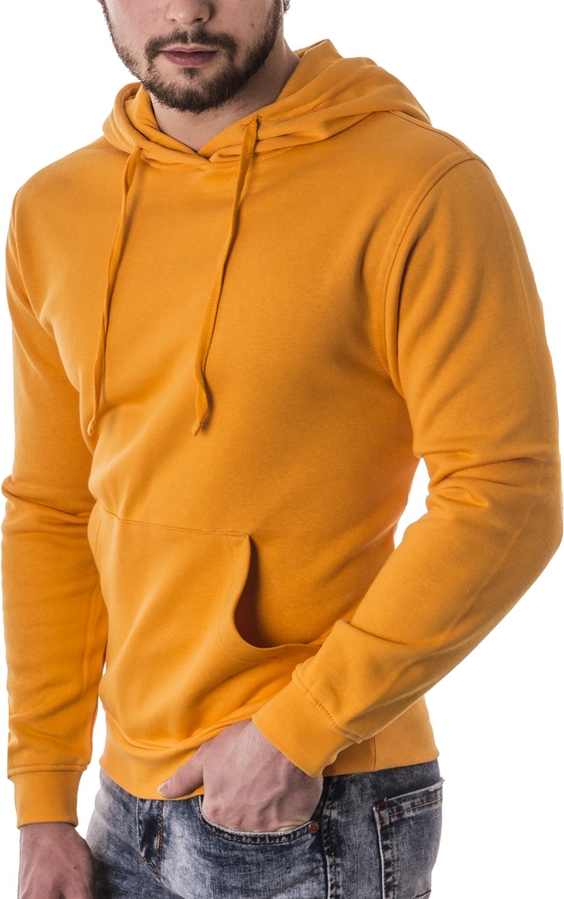 Pomarańczowa bluza Risardi w młodzieżowym stylu
