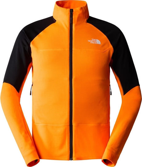 Pomarańczowa bluza The North Face w sportowym stylu