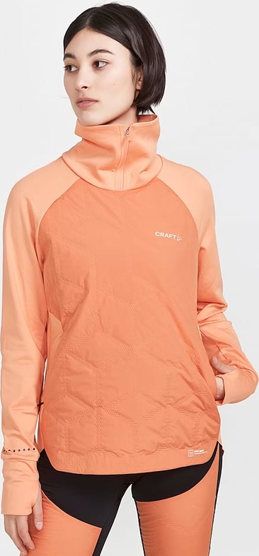 Pomarańczowa bluzka Craft w sportowym stylu