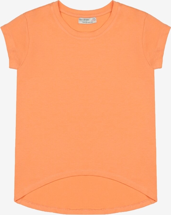 Pomarańczowa bluzka dziecięca born2be dla dziewczynek