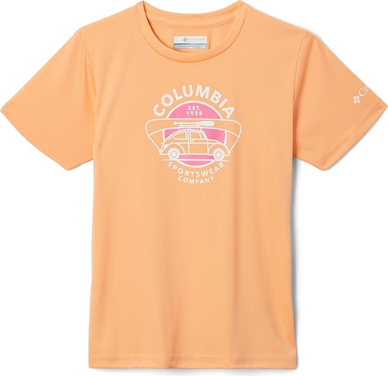 Pomarańczowa bluzka dziecięca Columbia