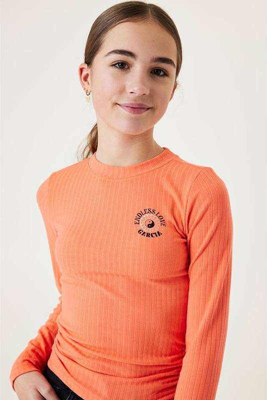 Pomarańczowa bluzka dziecięca Garcia
