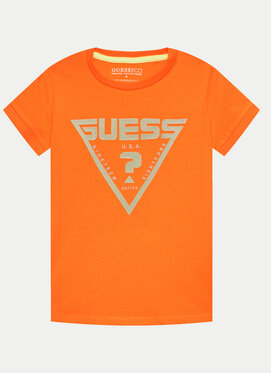 Pomarańczowa bluzka dziecięca Guess