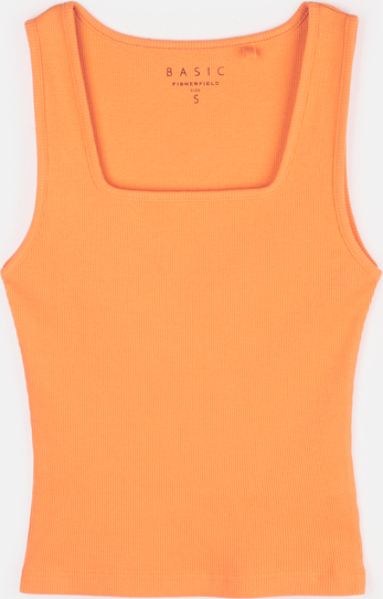 Pomarańczowa bluzka Gate na ramiączkach