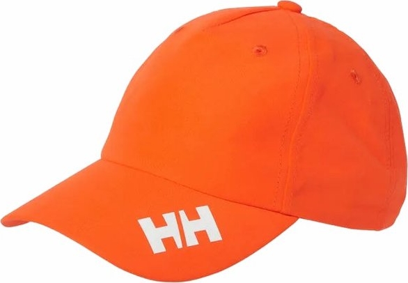 Pomarańczowa czapka Helly Hansen z nadrukiem