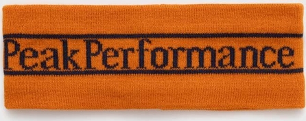 Pomarańczowa czapka Peak performance