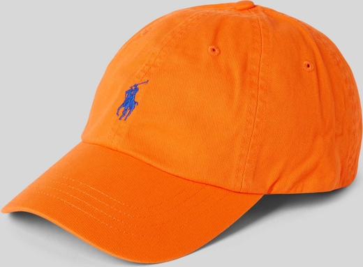 Pomarańczowa czapka POLO RALPH LAUREN