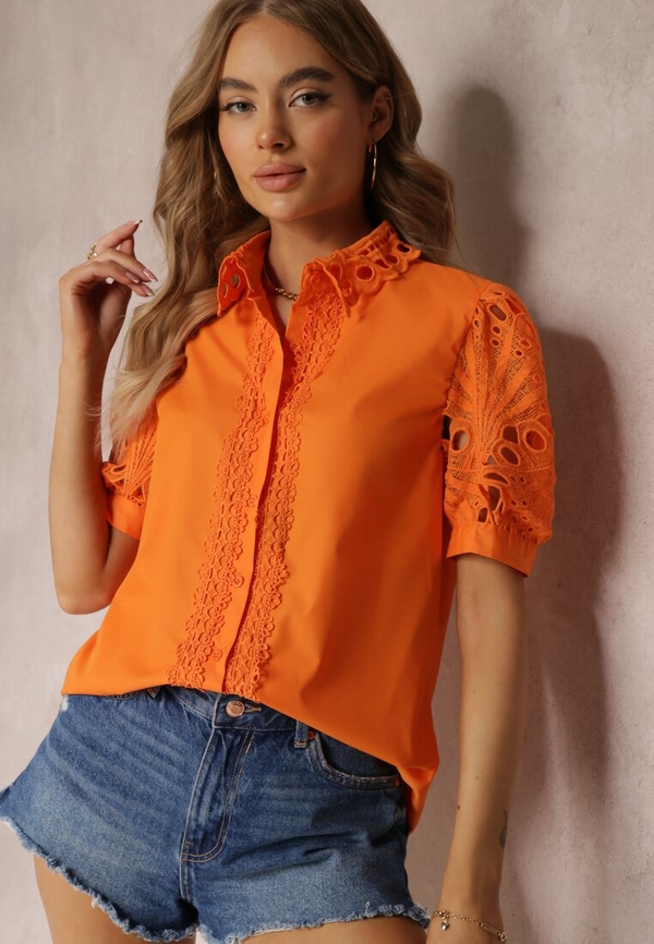 Pomarańczowa koszula Renee