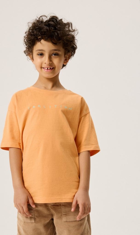 Pomarańczowa koszulka dziecięca Coalition dla chłopców