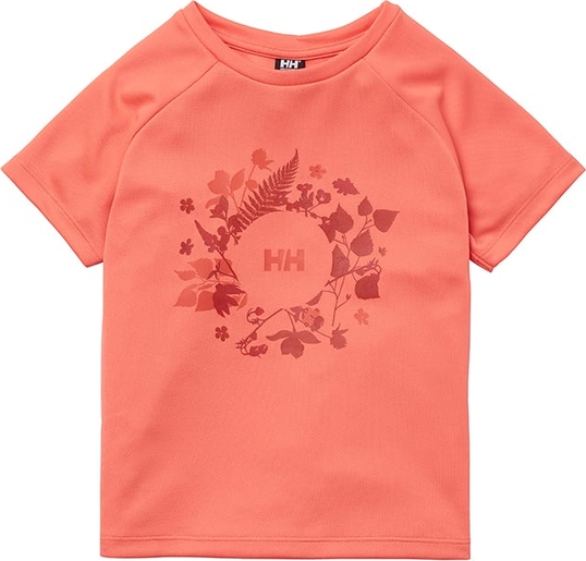 Pomarańczowa koszulka dziecięca Helly Hansen