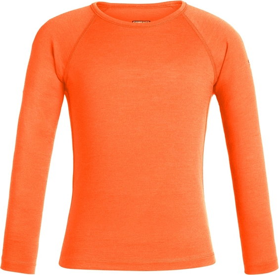 Pomarańczowa koszulka dziecięca Icebreaker
