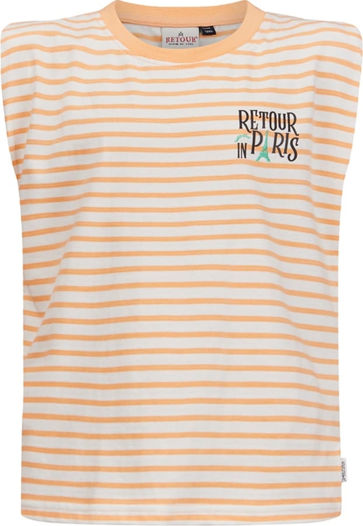 Pomarańczowa koszulka dziecięca Retour dla chłopców