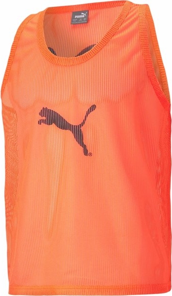 Pomarańczowa koszulka Puma z krótkim rękawem