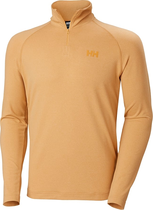 Pomarańczowa koszulka z długim rękawem Helly Hansen z długim rękawem w stylu casual