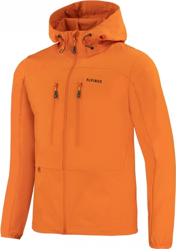 Pomarańczowa kurtka Alpinus